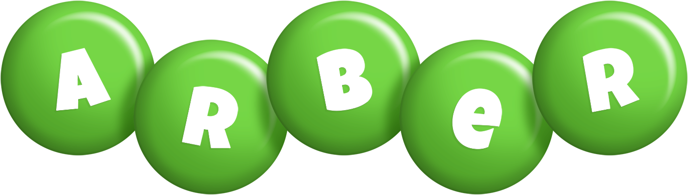 Arber candy-green logo