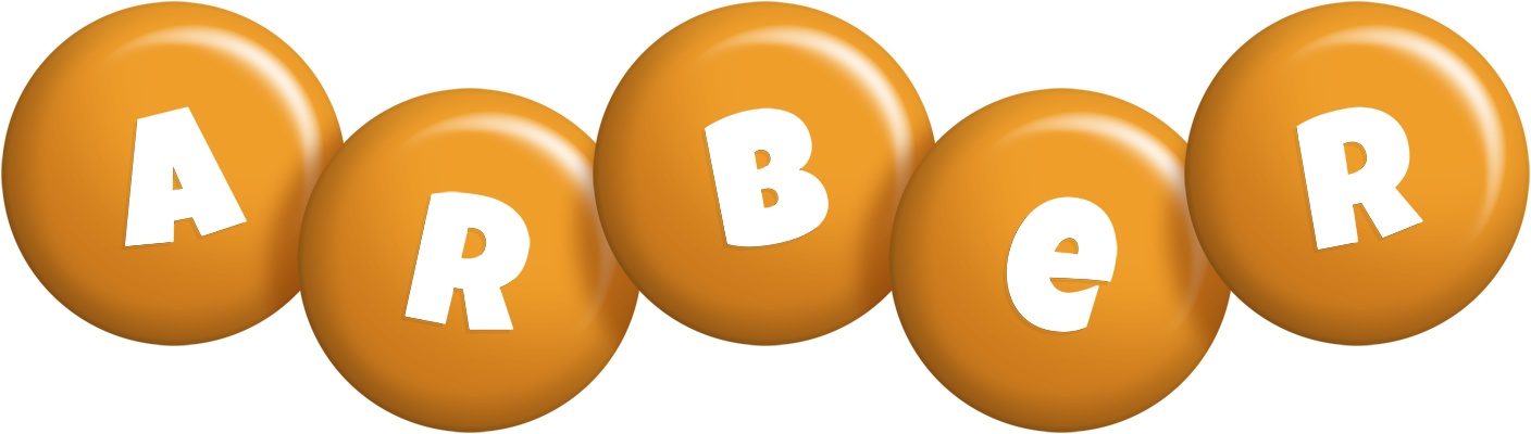 Arber candy-orange logo