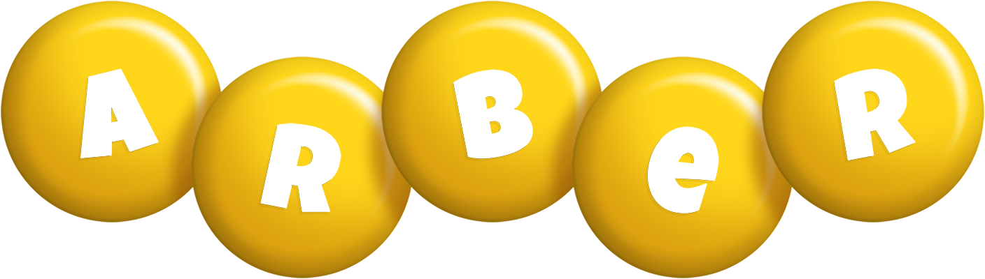 Arber candy-yellow logo