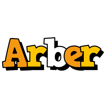 Arber cartoon logo