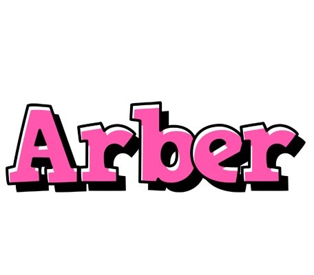 Arber girlish logo