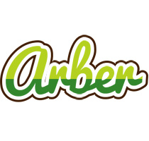 Arber golfing logo