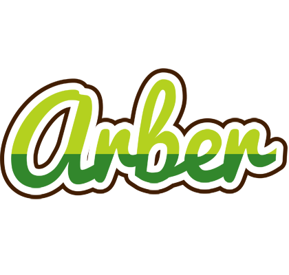Arber golfing logo