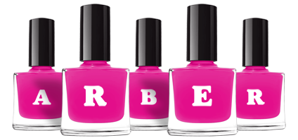 Arber nails logo