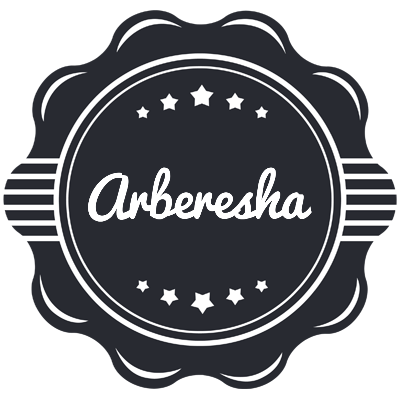 Arberesha badge logo