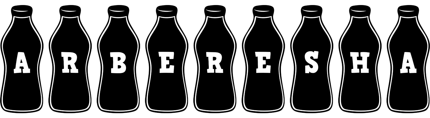 Arberesha bottle logo