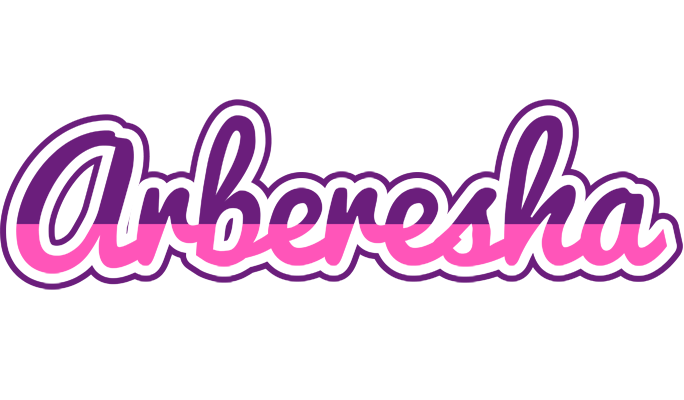 Arberesha cheerful logo