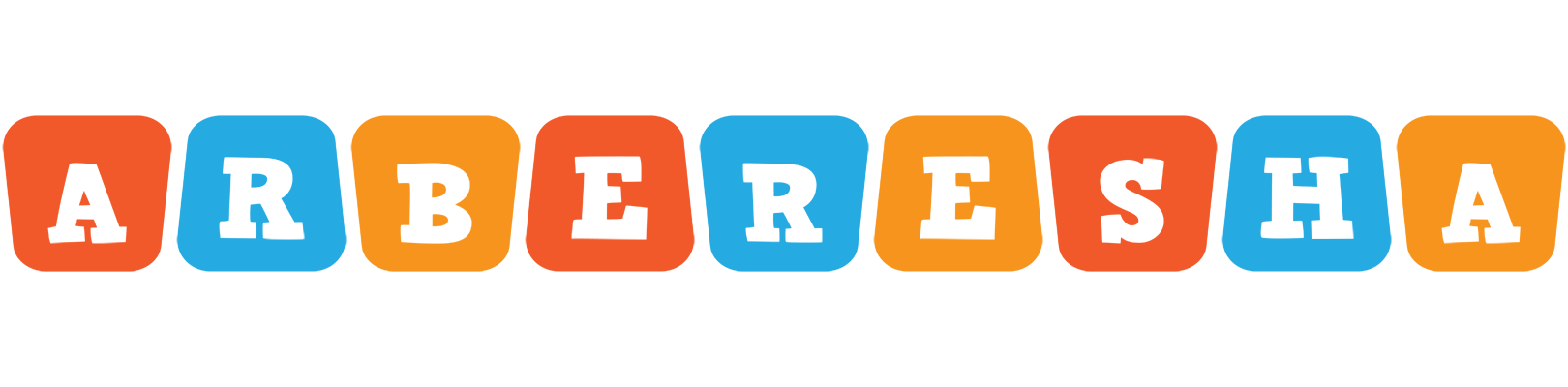 Arberesha comics logo