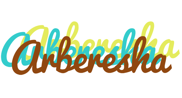 Arberesha cupcake logo
