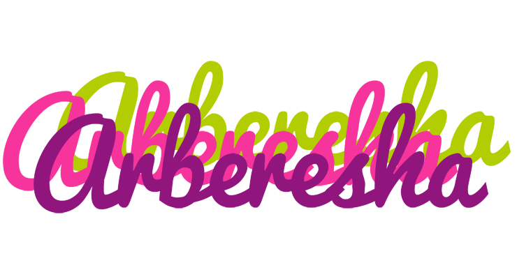 Arberesha flowers logo
