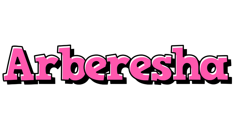 Arberesha girlish logo