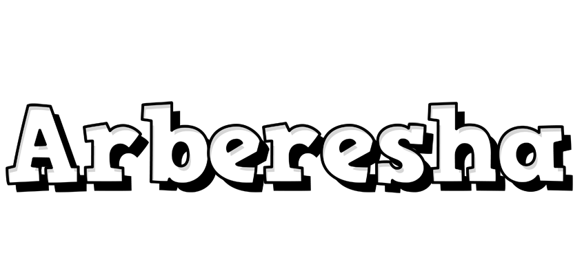 Arberesha snowing logo