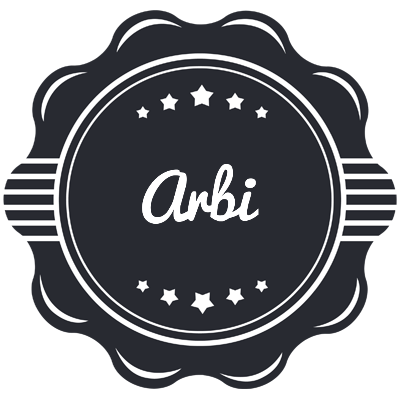 Arbi badge logo