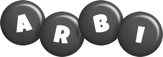 Arbi candy-black logo