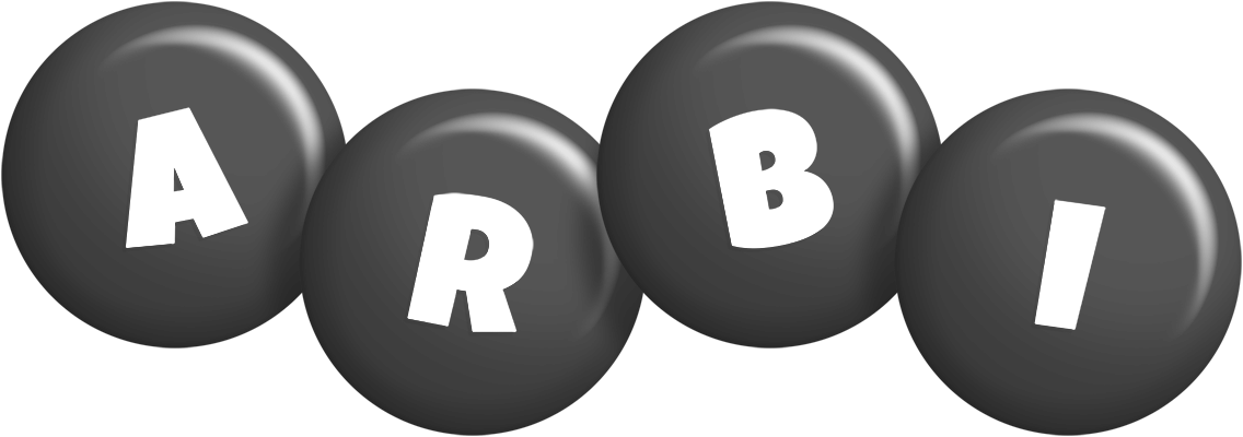 Arbi candy-black logo