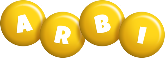 Arbi candy-yellow logo