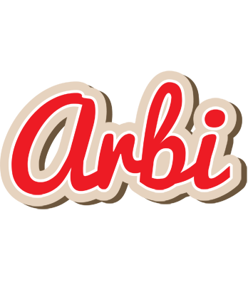 Arbi chocolate logo