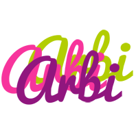 Arbi flowers logo