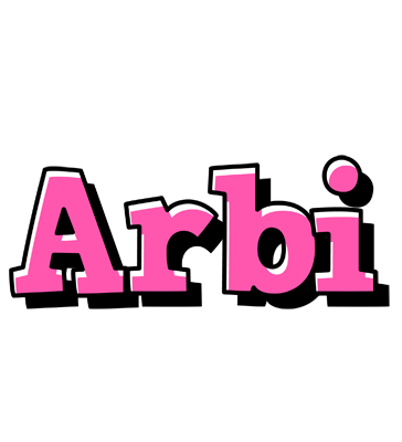 Arbi girlish logo
