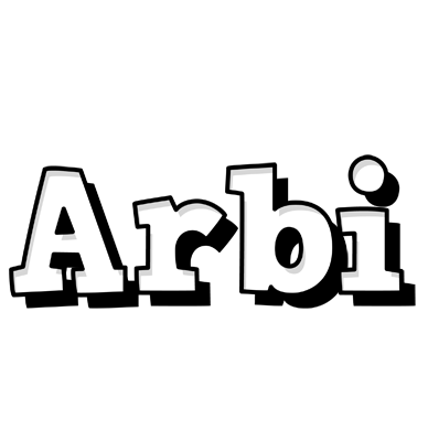 Arbi snowing logo