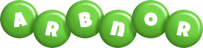 Arbnor candy-green logo