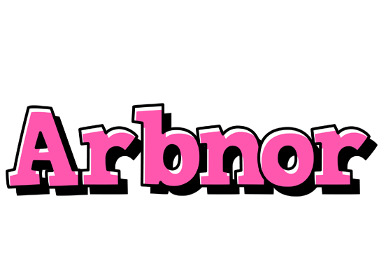 Arbnor girlish logo