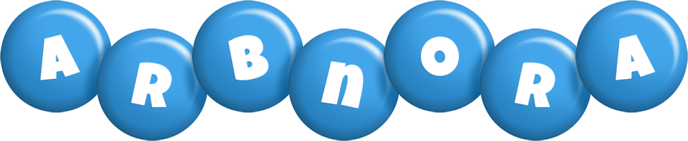 Arbnora candy-blue logo