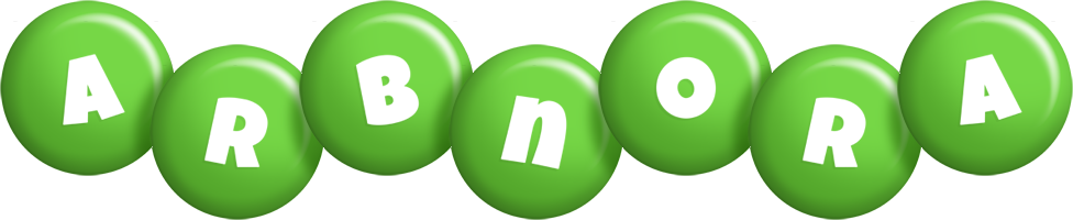 Arbnora candy-green logo