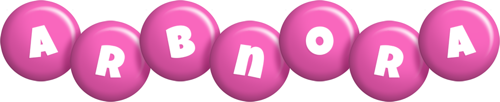 Arbnora candy-pink logo