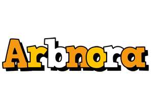 Arbnora cartoon logo