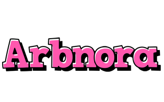 Arbnora girlish logo