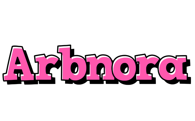 Arbnora girlish logo