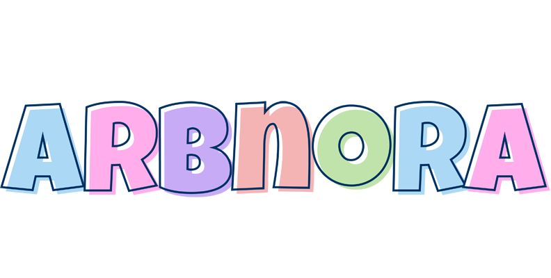 Arbnora pastel logo