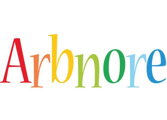 Arbnore birthday logo