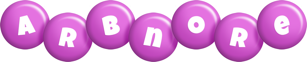 Arbnore candy-purple logo