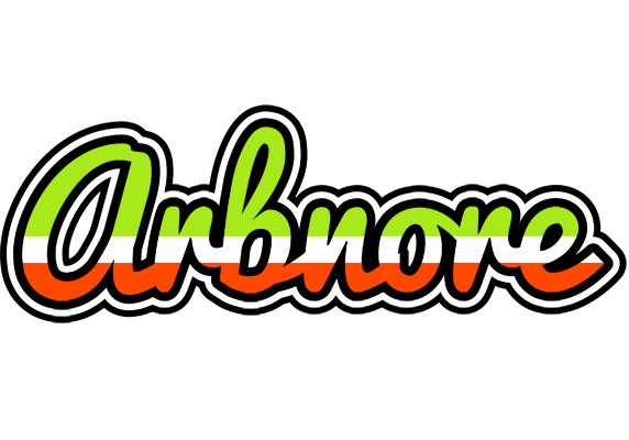 Arbnore superfun logo