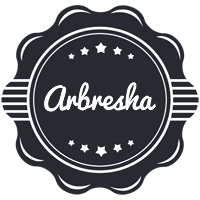 Arbresha badge logo