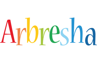 Arbresha birthday logo