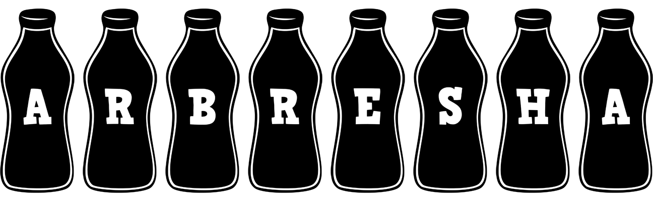 Arbresha bottle logo