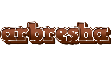 Arbresha brownie logo