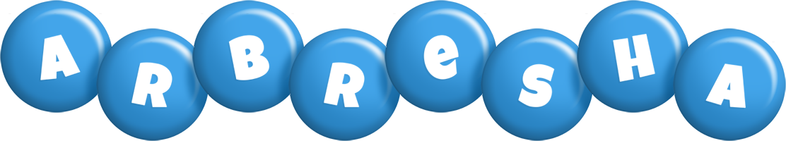 Arbresha candy-blue logo