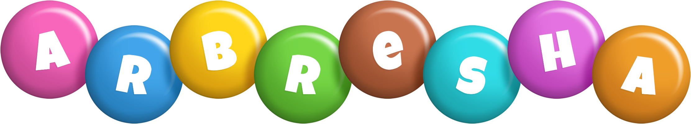 Arbresha candy logo