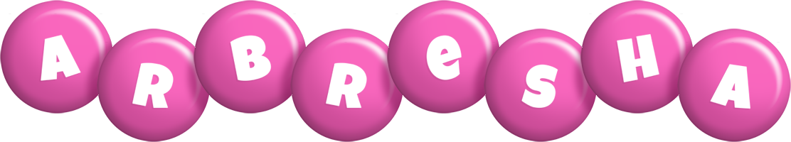 Arbresha candy-pink logo