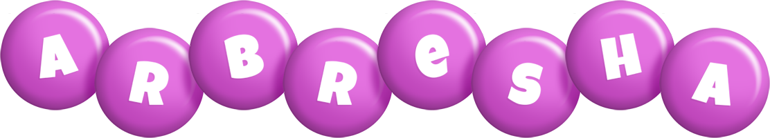 Arbresha candy-purple logo