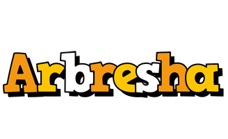 Arbresha cartoon logo