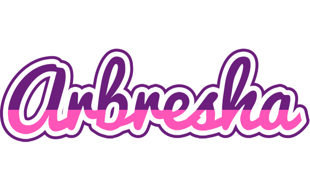 Arbresha cheerful logo
