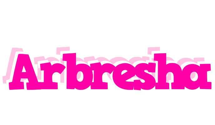 Arbresha dancing logo