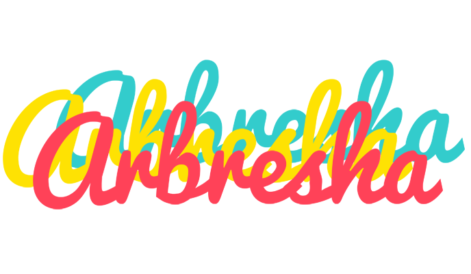 Arbresha disco logo