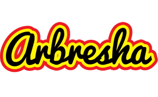 Arbresha flaming logo