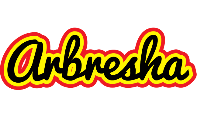 Arbresha flaming logo